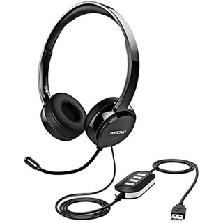 Mpow 071 USB 3.5mm Wired Headphone Noise 071 USB 3.5mm 2in1 Headset with Microphone