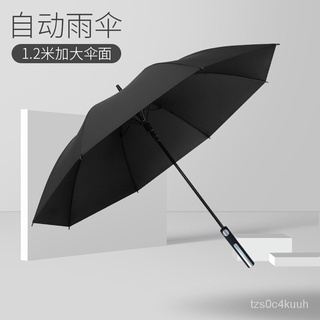 Shangmei De Automatic Large Umbrella Long Handle Wind-Resistant Large Double Three Men Oversized Dou