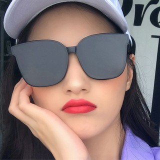 Women Fashion Large Square Frame Sunglasses Square Conjoined Lens Eyewear