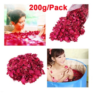 [Ready Stock]200g Dried Natural Rose Flowers Petals making Bath Foot Skin Care Shower SPA Beauty