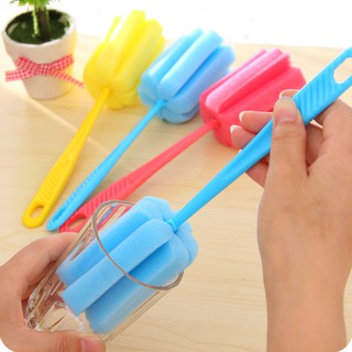 Home Bottle Cup Clean Brush Kitchen Sponge Cleaning Brush