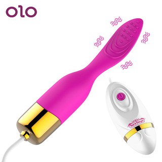 OLO Powerful Vibrating Egg Vagina Ball Tounge Licking Vibrator G Spot Massager Clitoris Stimulator S