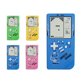 Childhood Retro Classic Tetris Handheld Game Player 2.7'' LCD Electronic GameToys Pocket Game Consol