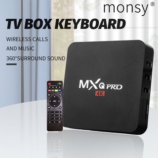 ✶☞✼TV Box MXQ Pro 4K 5G Smart TV Box 4+64GB 8+128GB Mxq Pro TV Box