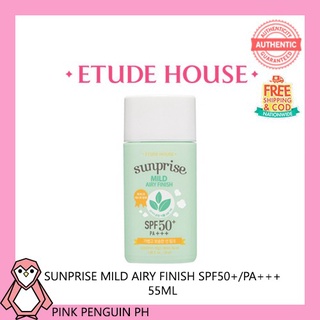 Sun care◘[Etude House] Sunprise Mild Airy Finish SPF50+/PA+++