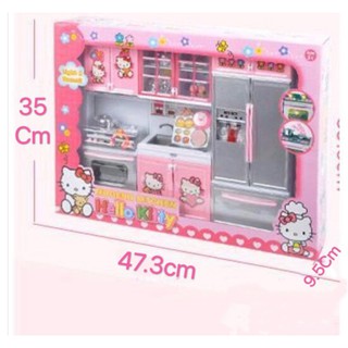 Gift Sets & Packages♠ↂHELLO KITTY 3in1 Kitchen Toys Set Gift Box Good For Kids （Biggest size）
