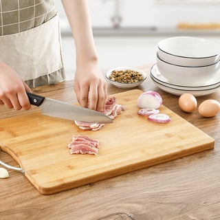 ◎☒▦Q021 COD Chinese kitchen cutting board large thickened bamboo cutting board