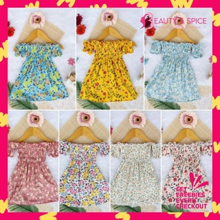 Smocked Dress for KIDS / Off Shoulder Dress / Baby Dress / Damit Pambata / OOTD DRESS