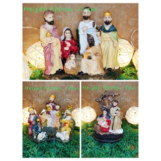 Belen Nativity Christmas Set Holy Family Nativity Scene (Mini Figurine) (6)
