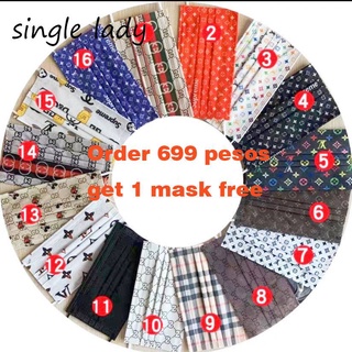 【Single lady】"Shop activities!" Korean fashion youth masks, printed disposable masks,Decorative mask (1)