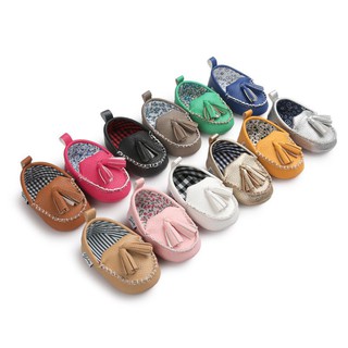 Baby Loafers Soft Newborn Girl Boy Slipper Slip-On Indoor Shoes
