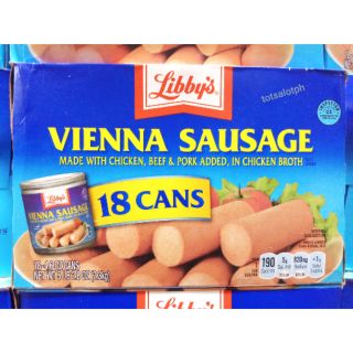 Libby's Vienna Sausage (18 cans per pack)