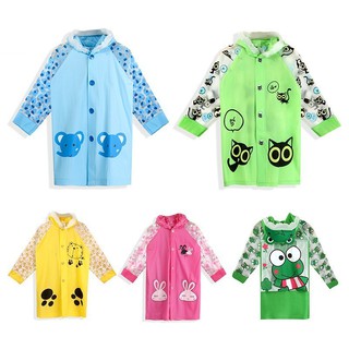 BOBORA Cute Kids Baby Waterproof Long sleeve Raincoat (1)