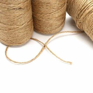 91m Twine 2mm Natural Hemp Rope Macrame Twisted Cord for DIY Crafts Necessaries (1)