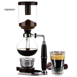 Ready Stock/▤❄[VIP]300/500ml Siphon Coffee Machine Glass Pot Home DIY Filter Manual Coffeemaker