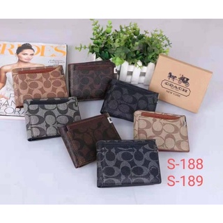 Coach Wallet With Card Holder And Box Class A
