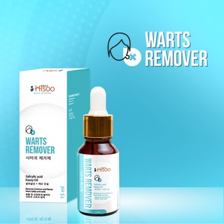 Hisoo 15ml Warts Remover Kasoy Oil Freckle Wart Removal Mole & Skin Tag Remover