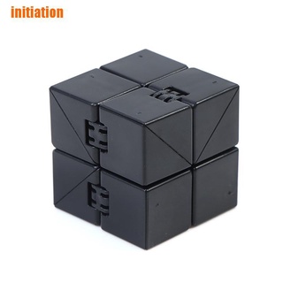 initiation> Infinity Magic Cube Finger Toy Office Flip Cubic Puzzle Stress Relief Cube