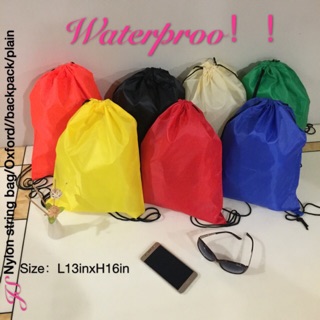 Oxford string bag /backpack（nylon)“20pcs”