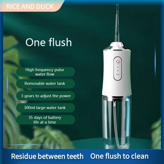 Portable Oral Irrigator USB charging function Oral Care Dental care Tooth cleaner water flosser