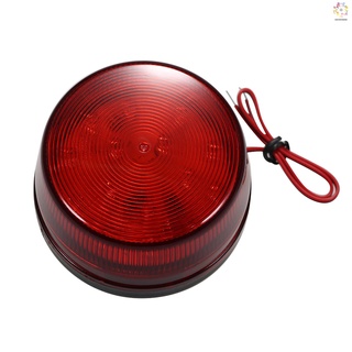 【Home Stock】Wired Alarm Strobe Signal Safety Warning LED Light Flashing Waterproof 12V 120mA Safely