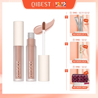 QIBEST Liquid Concealer Long Lasting Flawless Oil-Control High Coverage Face Makeup