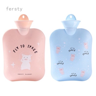 fersty Belly Warm Water Bag Water-filled Warm Hand Bag Portable Plush Cloth