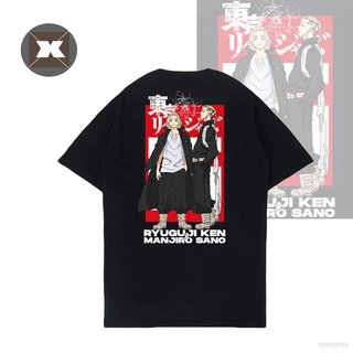 LFD Tokyo Revengers T-shirt Anime Short Sleeve Casual Tops Loose Mikey Draken Sano Manjiro Ken Tee Shirt Plus