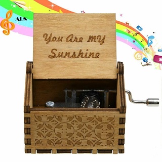 ★ Wooden Music Box You Are My Sunshine Jse