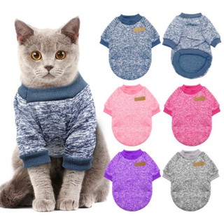 Small Dog Cat Sweater Clothes Soft Pet Puppy Cat