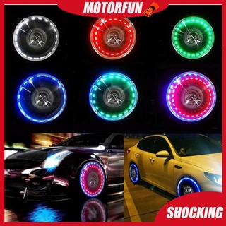 【Ready Stock】☇Solar Energy Auto Flash LED Car Wheel Tire Tyre Valve Cap Light Lamp