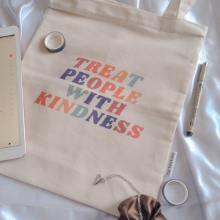 HARRY STYLES "TREAT PEOPLE WITH KINDNESS" TOTE BAG - AMADISPH