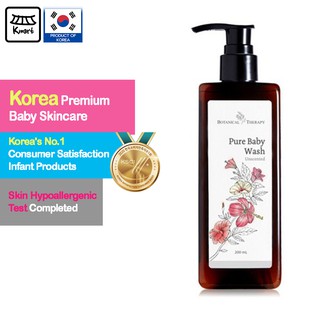 Botanical Therapy Baby Wash Body Cleanser (200ml). Premium Baby Care Brand. Made in Korea