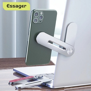 Essager Foldable Magnetic Holder Stand For Laptop Side Flexible Magnet Mobile Cell Phone Holder Support Smartphone