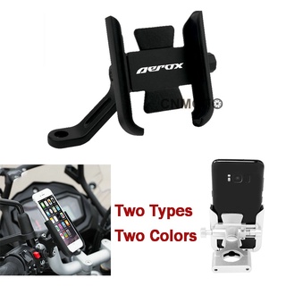 【WOLF】AEROX 155 Cell Phone Holder Motorcycle Bike Aluminum Alloy Mobile Phone Bracket Bicycle Cellphone Holder