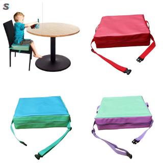 Children Increased Pad Baby Booster Seat Cushion Adjustable Removable Kids Dining Chair