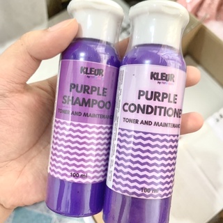 KLEUR - Purple Shampoo & Conditioner (100ml to 250ml) (5)