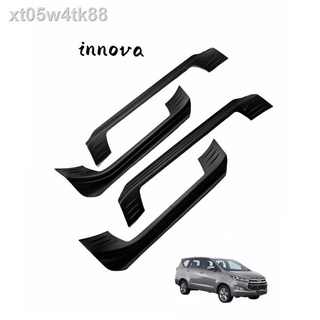 ▬﹉Outer Car Scuff Plate for Toyota Innova 2017 - ON Door Side Step Sill Guard Protector OEM