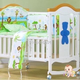 【kidtoys】100*58cm/110*60cm 5pcs/Set Promotion Cotton Baby Children Bedding Set