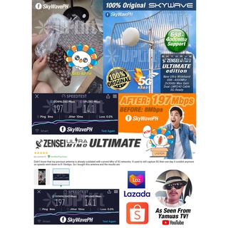 SkyWave Zensei Ultra MIMO Ultimate Parabolic Grid Wifi Internet Antenna 5G-Ready 698-4000Mhz 2x30dbi (3)