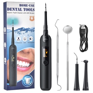 Electric Portable Sonic Dental Scaler Tooth Calculus Remover Tooth Stains Tartar Tool Dentist Whiten