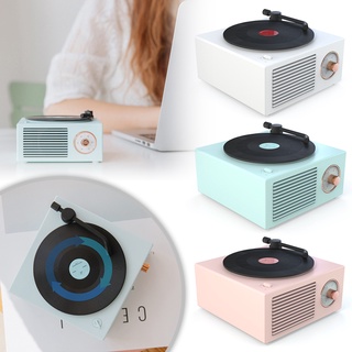 Multi-Function Record Player Bluetooth Speaker Retro Bluetooth Speaker Vinyl Record Player Mini
