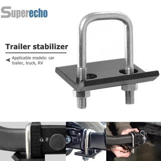 Sup❤U-Bolt Anti-Rattle Stabilizer Hitch Lock Down Tow Clamp for Trailer RV