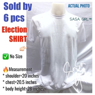 Plain white shirt undershirt 50 price Election Campaign ss50 (1)