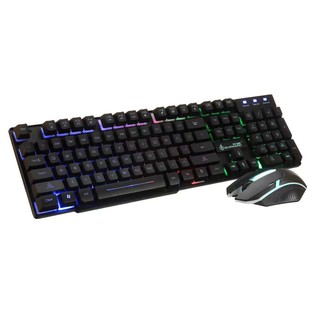 SHIPADOO Master D280 Gaming Keyboard With Mouse Comba Colorful LED Illuminated Backlight