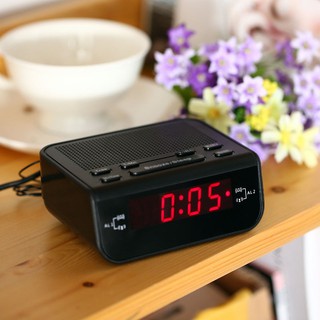 CR-246 LED Dual Alarm Clock Radio Timer Digital AM/FM Radio