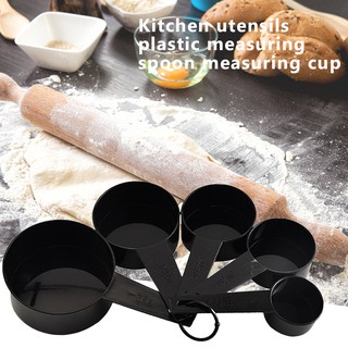 VOLL-10pcs/set Kitchen Measuring Spoons Teaspoon Coffee Sugar Scoop Cake Baking Flour Measurement Cups