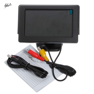 bfw♥4.3 Inch LCD Screen Display Car Vehicles DVD VCR Players Rearview Monitor (2)