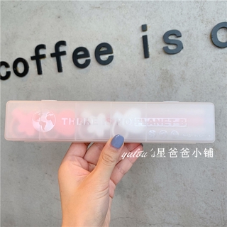 Suitable for straw cup, straw plug, straw cap, dust-proof plug, silicone plug, pink cherry petals, girl Frappuccino (6)