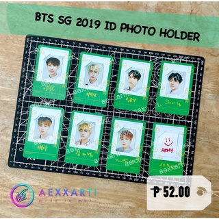 BTS SG 2019 ID Photo Holder - PHOTOCARD SET OF 7 + 1 Free for ARMY